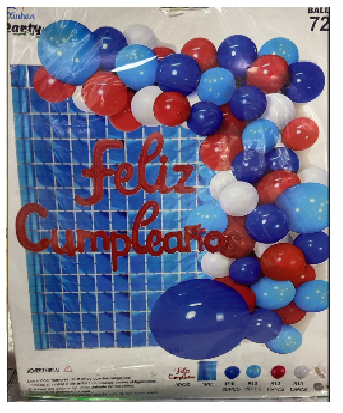 BOUQUET DE GLOBOS  - ESTANDAR - UNIDAD